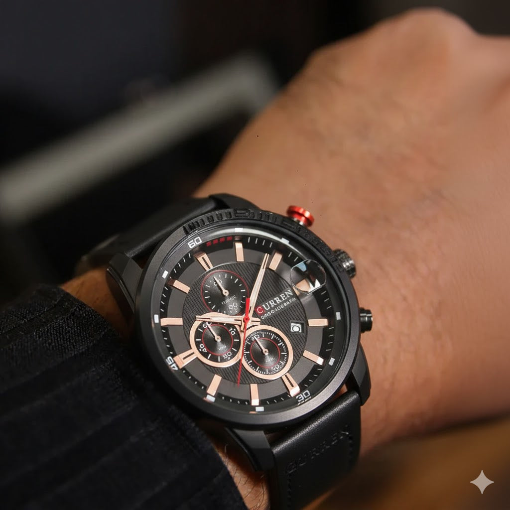 CURREN Fashion Date Quartz Men Watches Top Brand