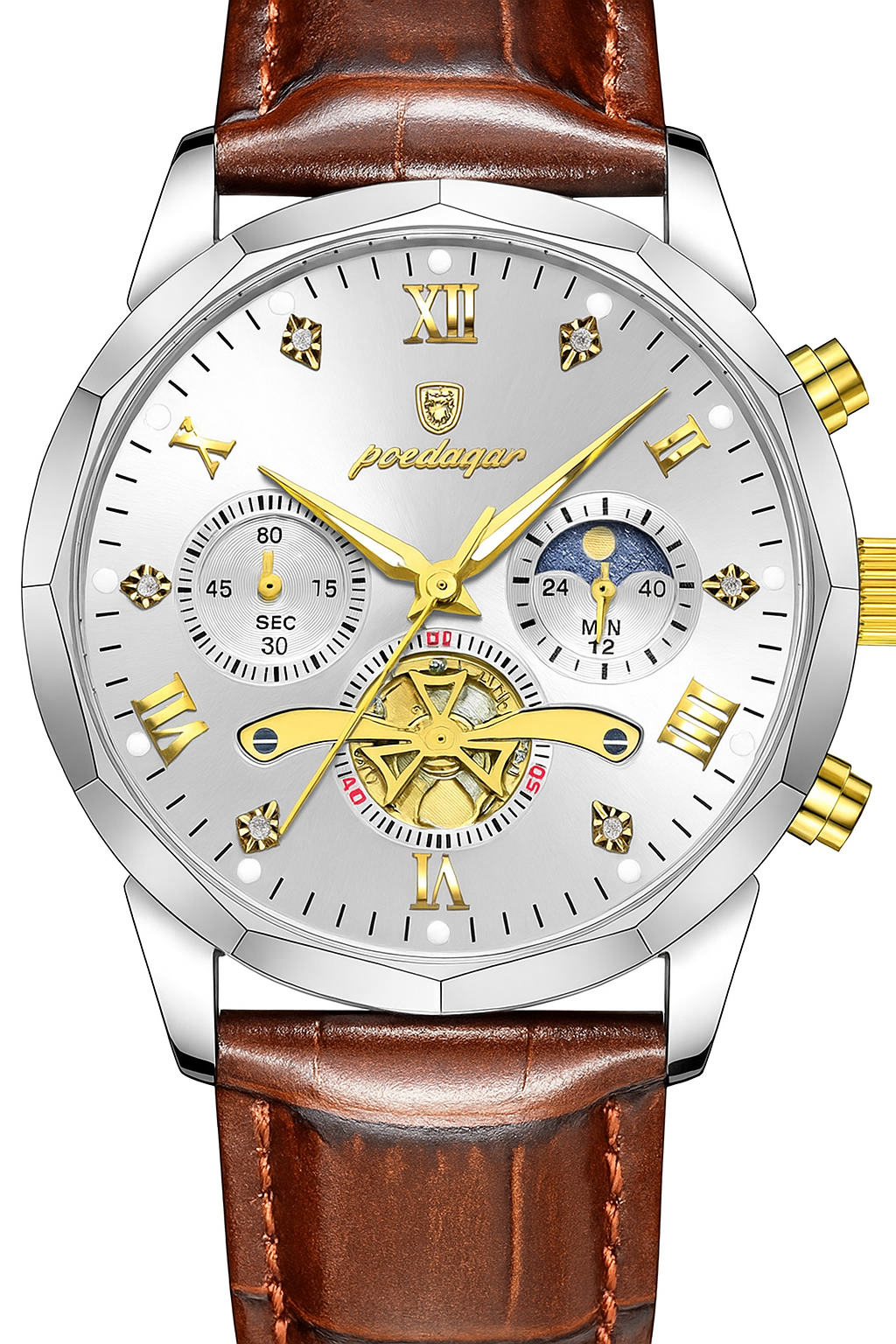 POEDAGAR -  Military Luxury Men Wristwatch