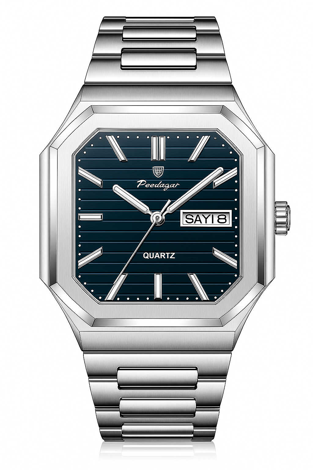 POEDAGAR - Luxury Square Fashion Man Wristwatch