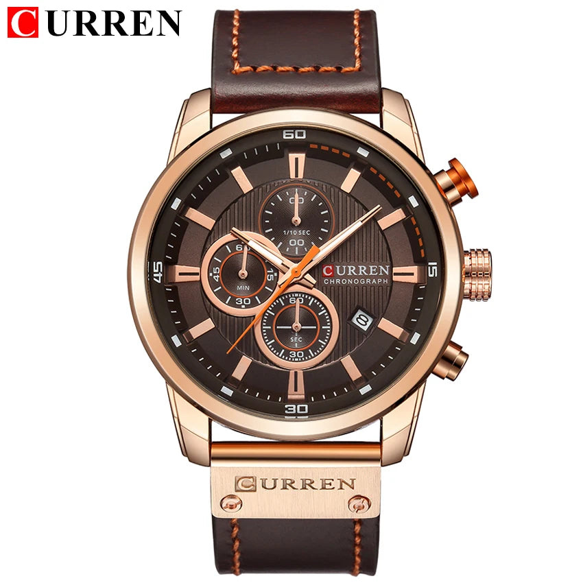 CURREN - Men’s Luxury Quartz Chronograph Watch