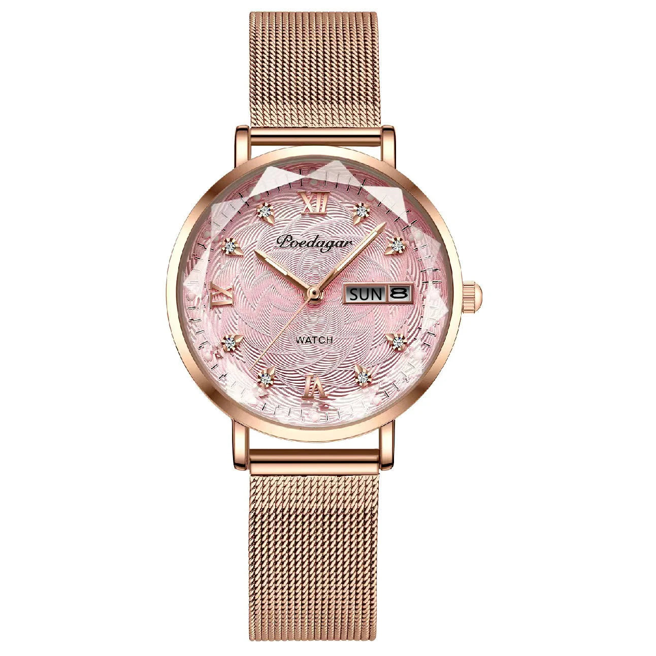 POEDAGAR Women Watch Stainless Steel