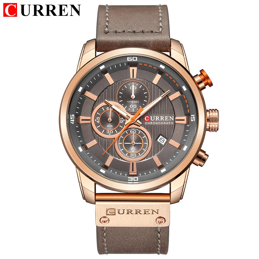 CURREN - Men’s Luxury Quartz Chronograph Watch