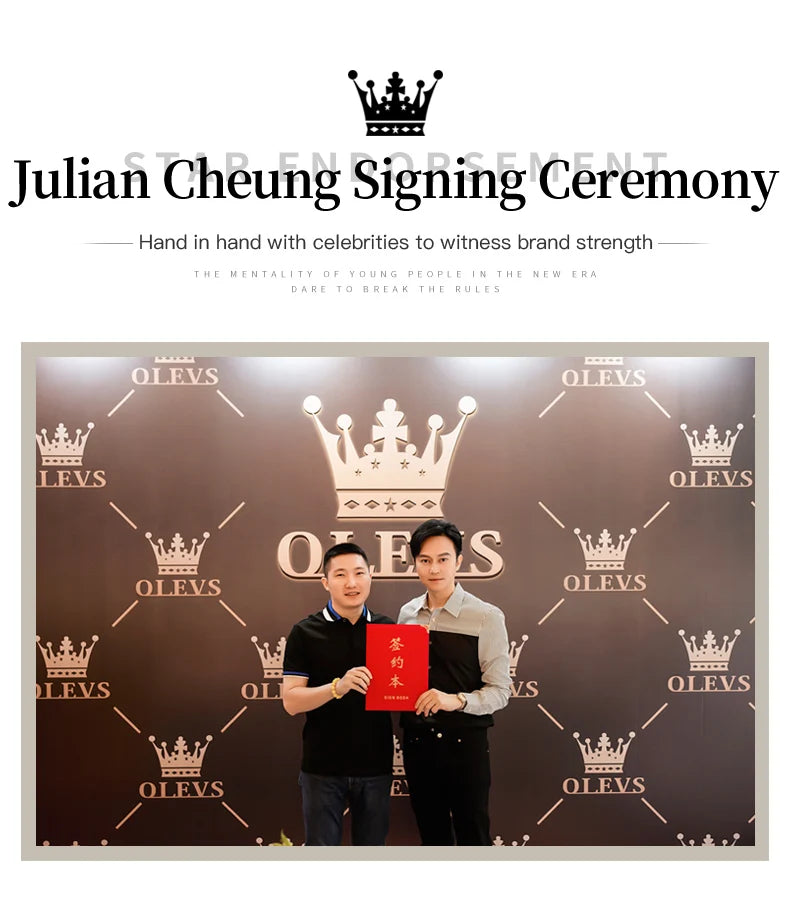 OLEVS - Men’s Luxury Quartz Chronograph Watch