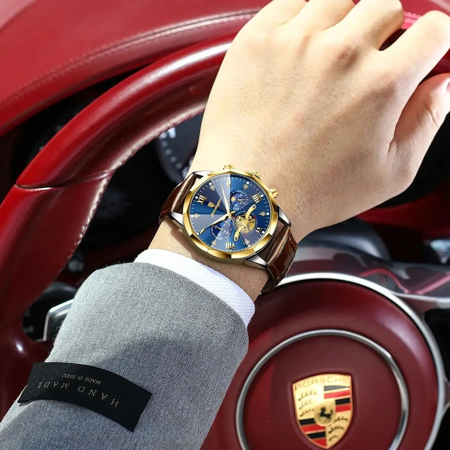 POEDAGAR -  Military Luxury Men Wristwatch