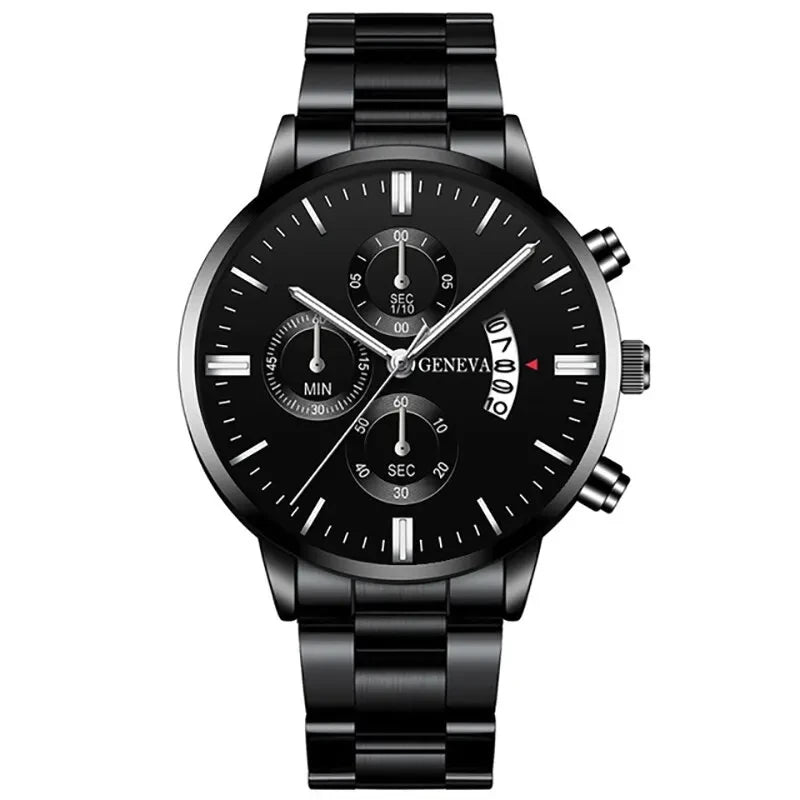 GAIETY - Fashion Men Stainless Steel Watch