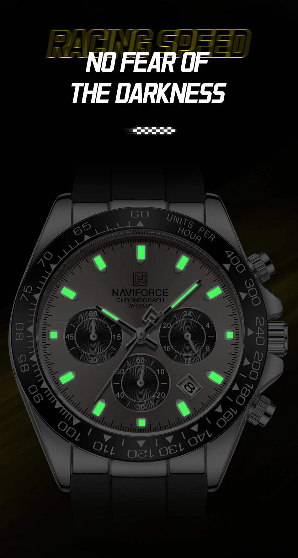 NAVIFORCE -  Luxury Men's Watch Waterproof