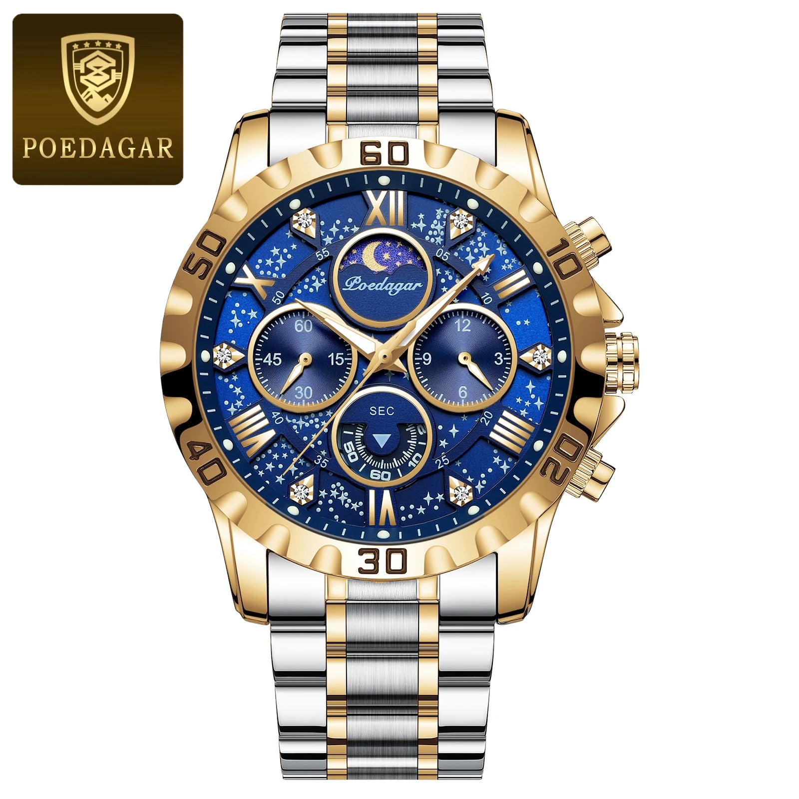 POEDAGAR - Luxury Watch for Man Quartz Sports Men