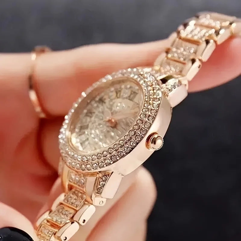 Women's Luxury Crystal Exquisite Wristwatch