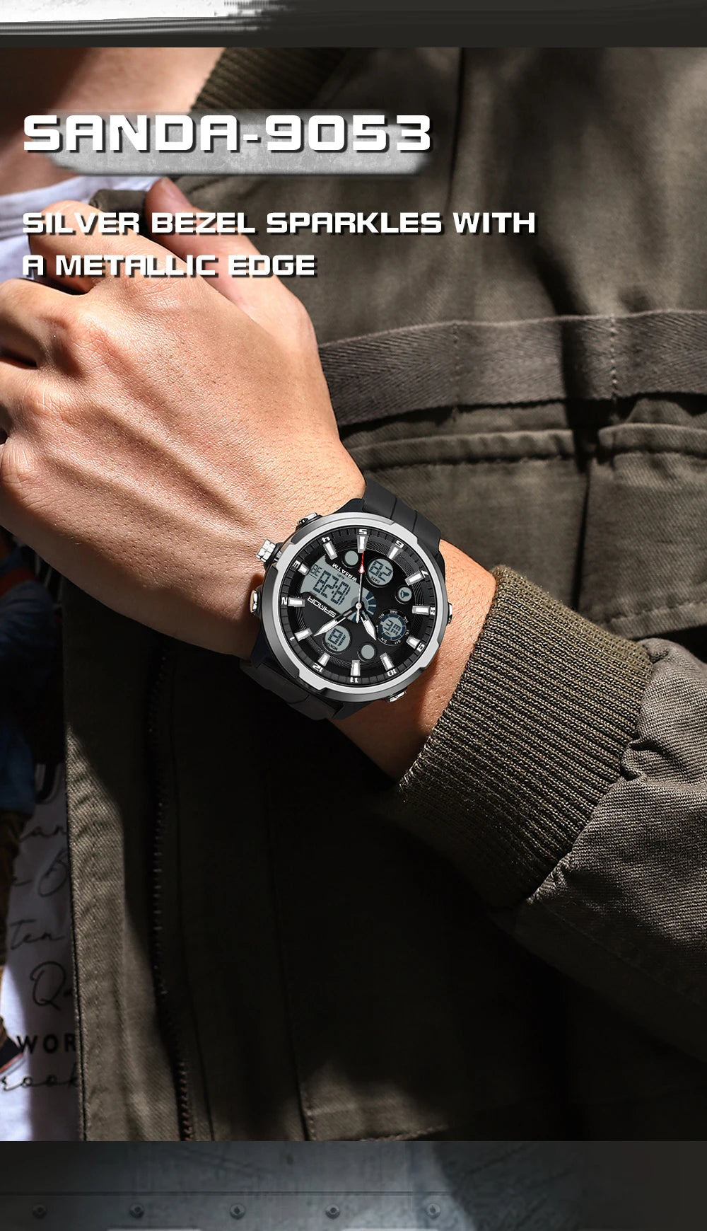 SANDA Top Brand Sports Military