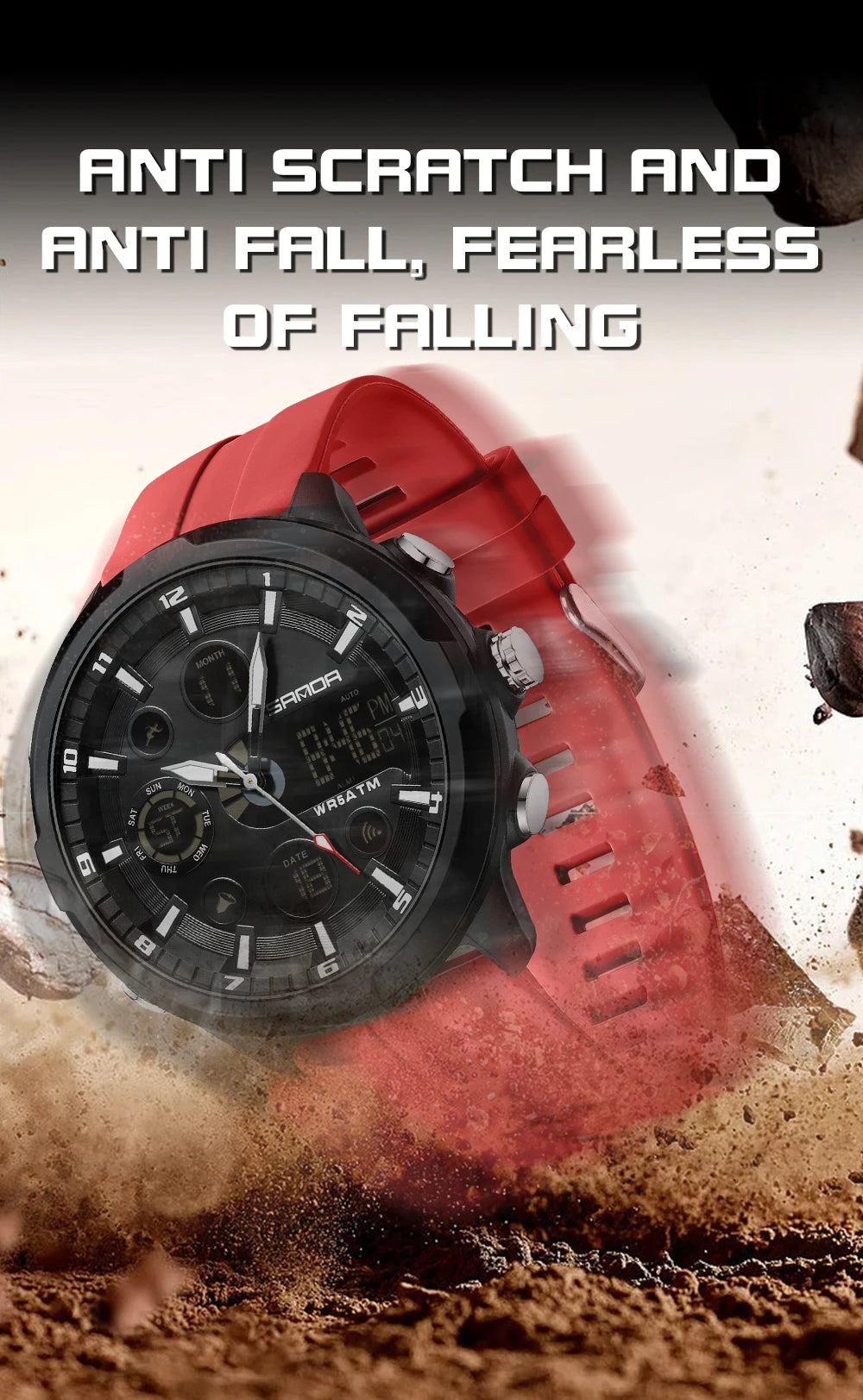 SANDA Top Brand Sports Military Men's