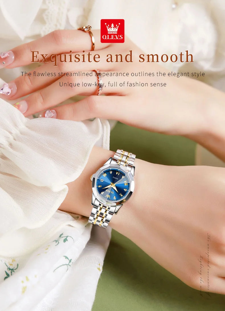 OLEVS Elegant Fashion Women's Watches Luxury
