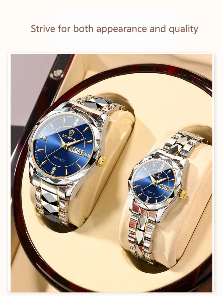 BINBONG - Women Watches Luxury Fashion Ladies Quartz