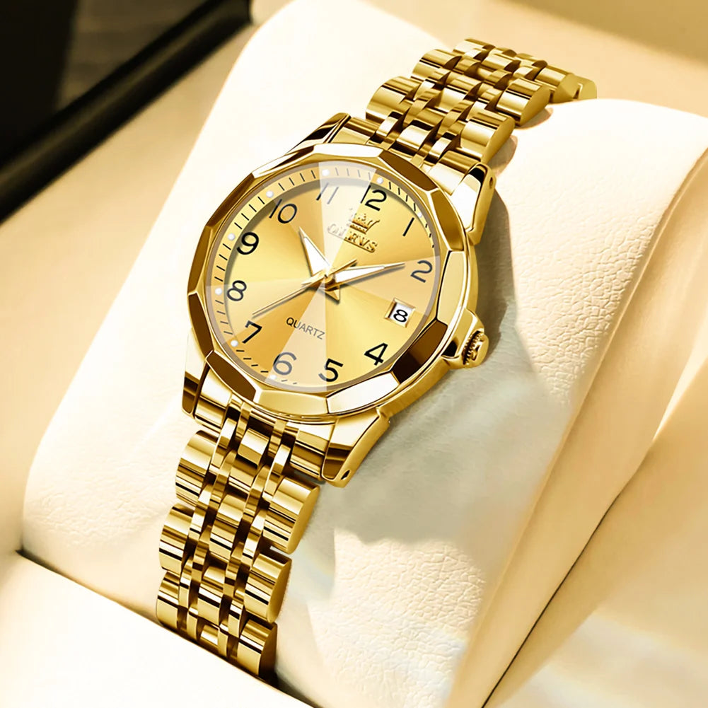 OLEVS Elegant Fashion Women's Watches Luxury