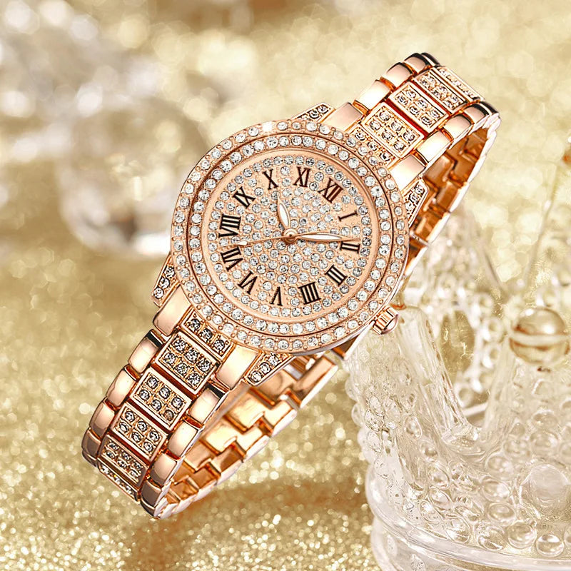 Women's Luxury Crystal Exquisite Wristwatch
