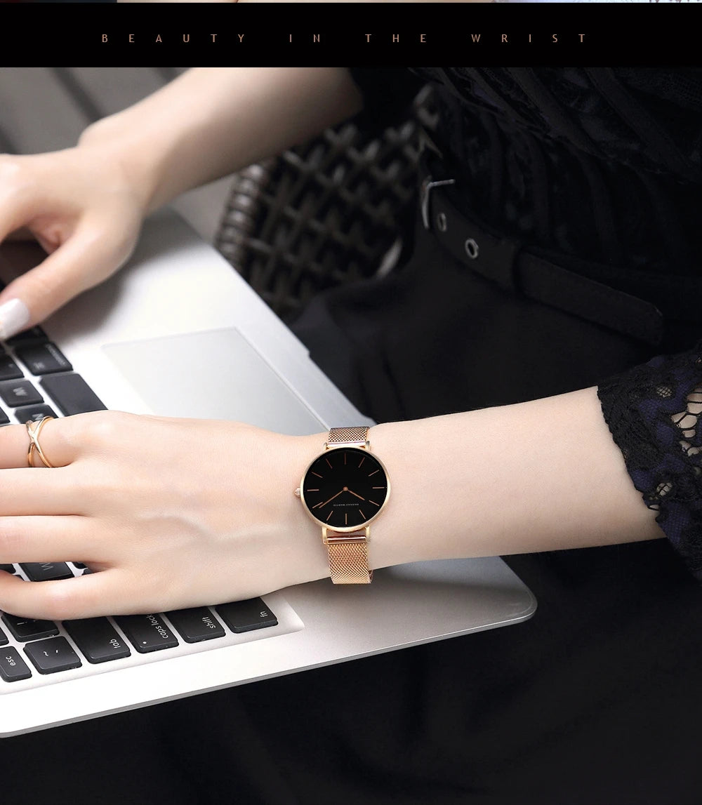 MAKAMBAKO - Brand Women Stainless Steel Mesh Belt