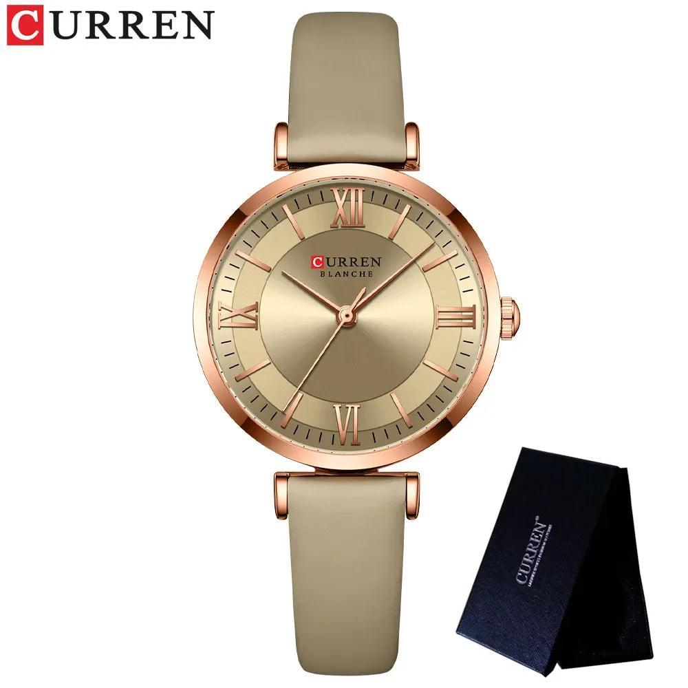 CURREN Women Watch Top Brand Luxury Original