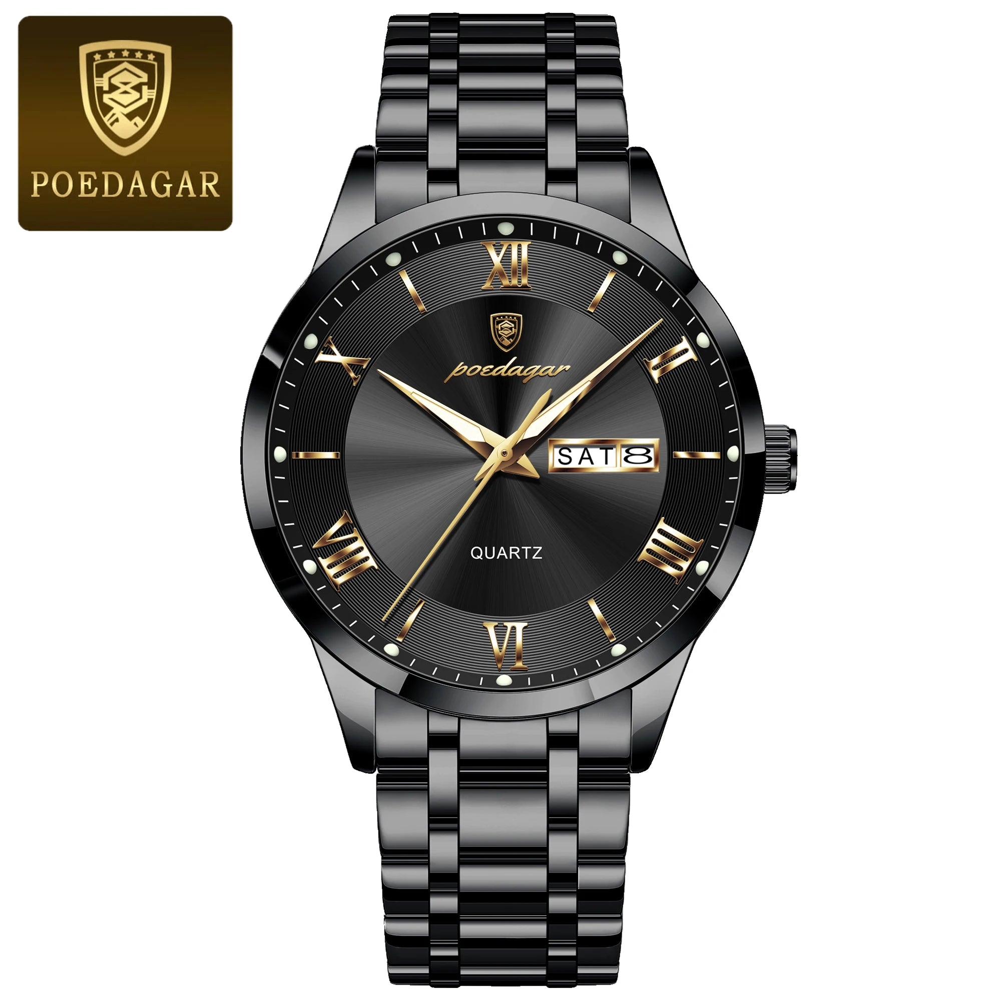 POEDAGAR - Man Wristwatch Stainless