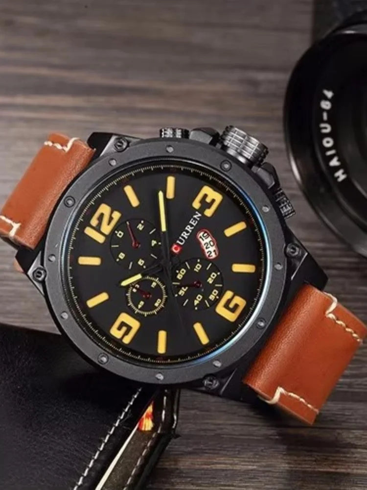 CURREN  Fashion&Casual Business Quartz