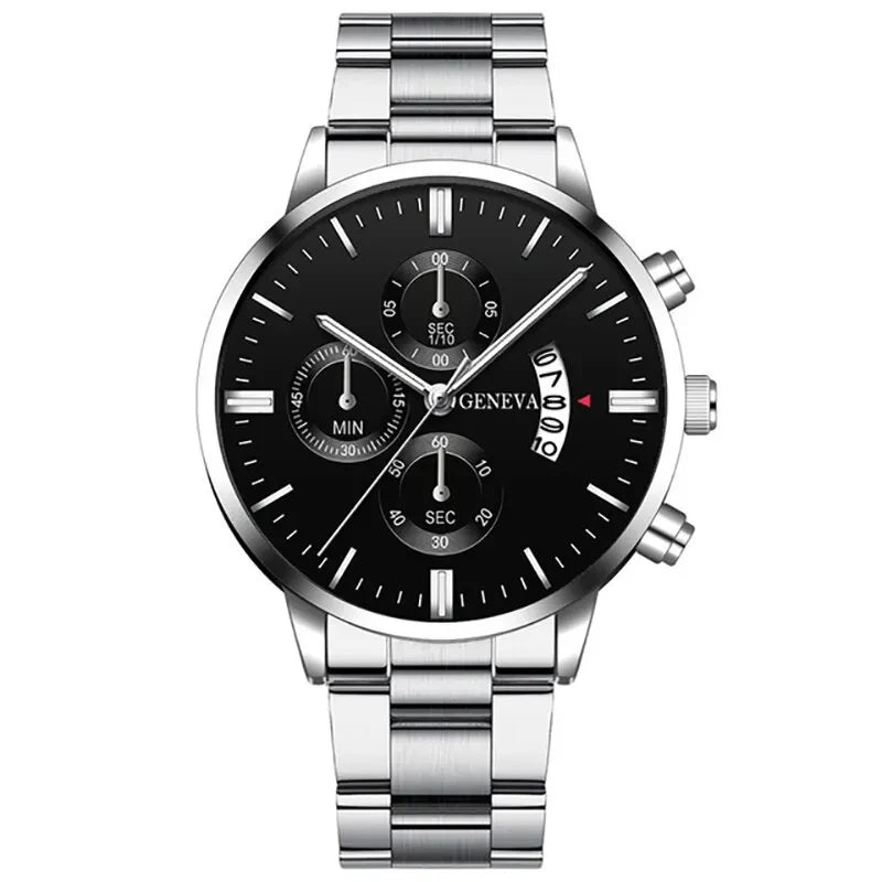 GAIETY - Fashion Men Stainless Steel Watch