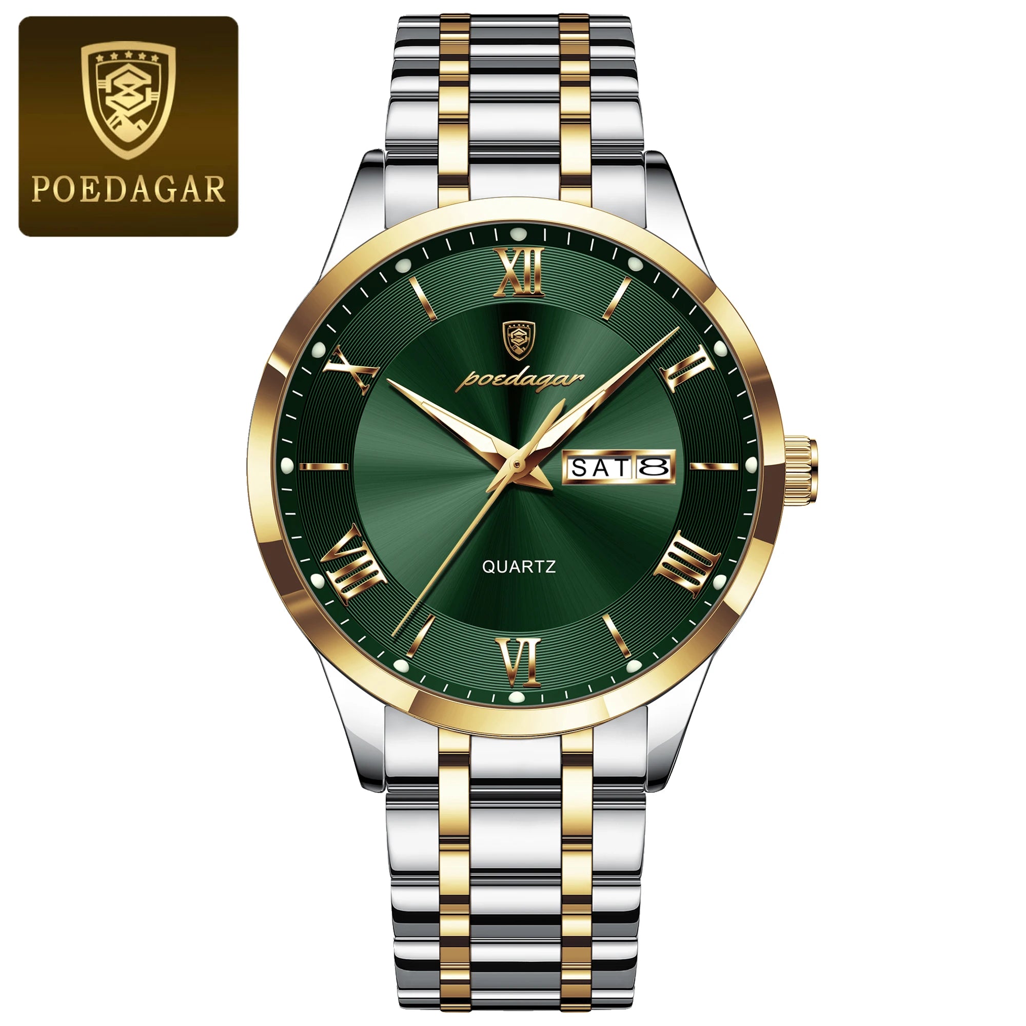 POEDAGAR - Man Wristwatch Stainless