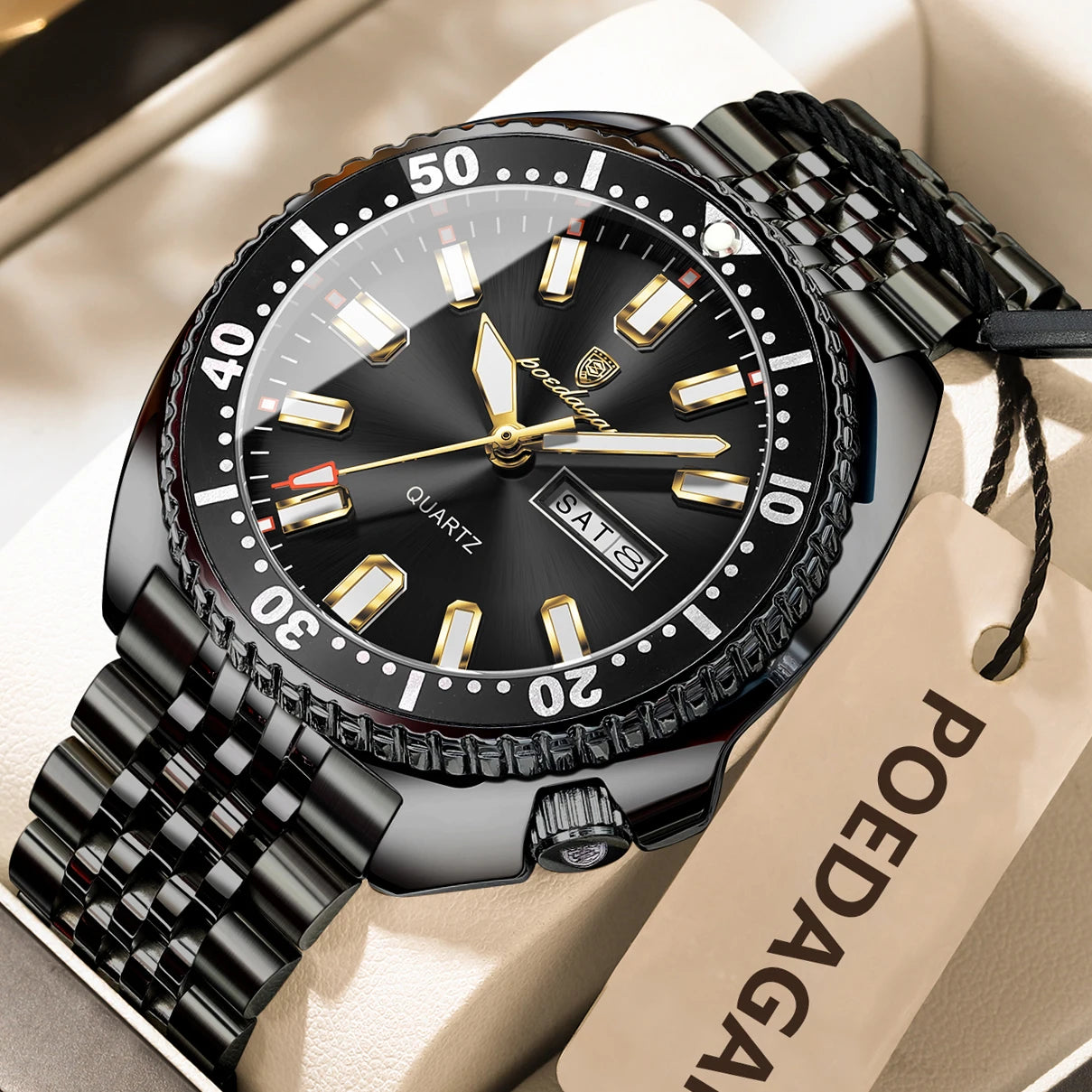 POEDAGAR Waterproof Luminous Luxury