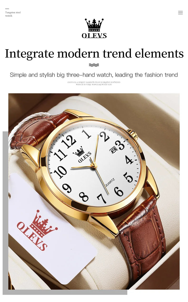 OLEVS - Brand Fashion Quartz female