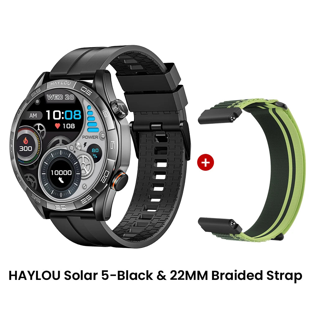 HAYLOU  - Solar 5 Voice Calling Smartwatch 1.58'