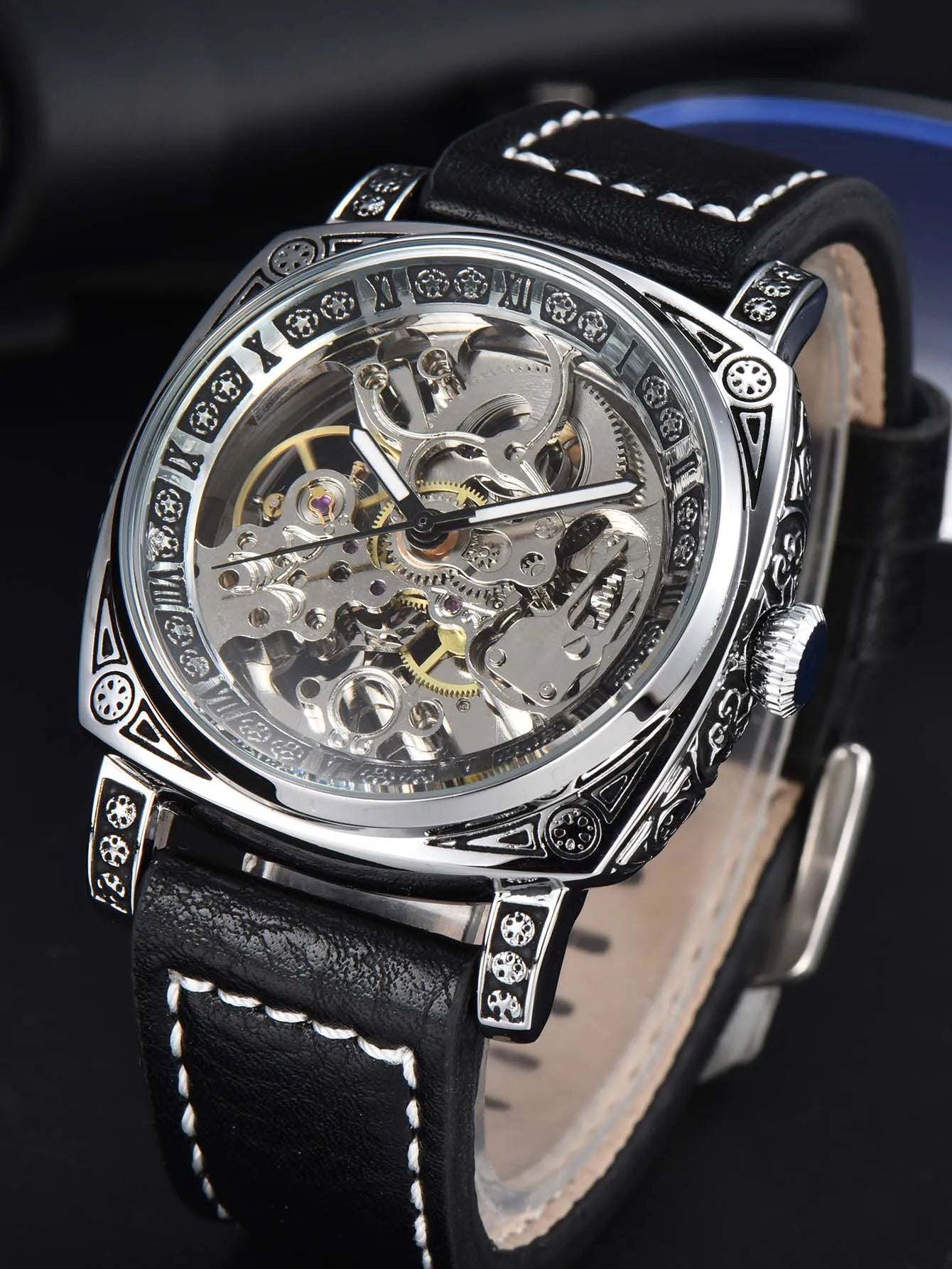 LONGLUX - Automatic watch retro style