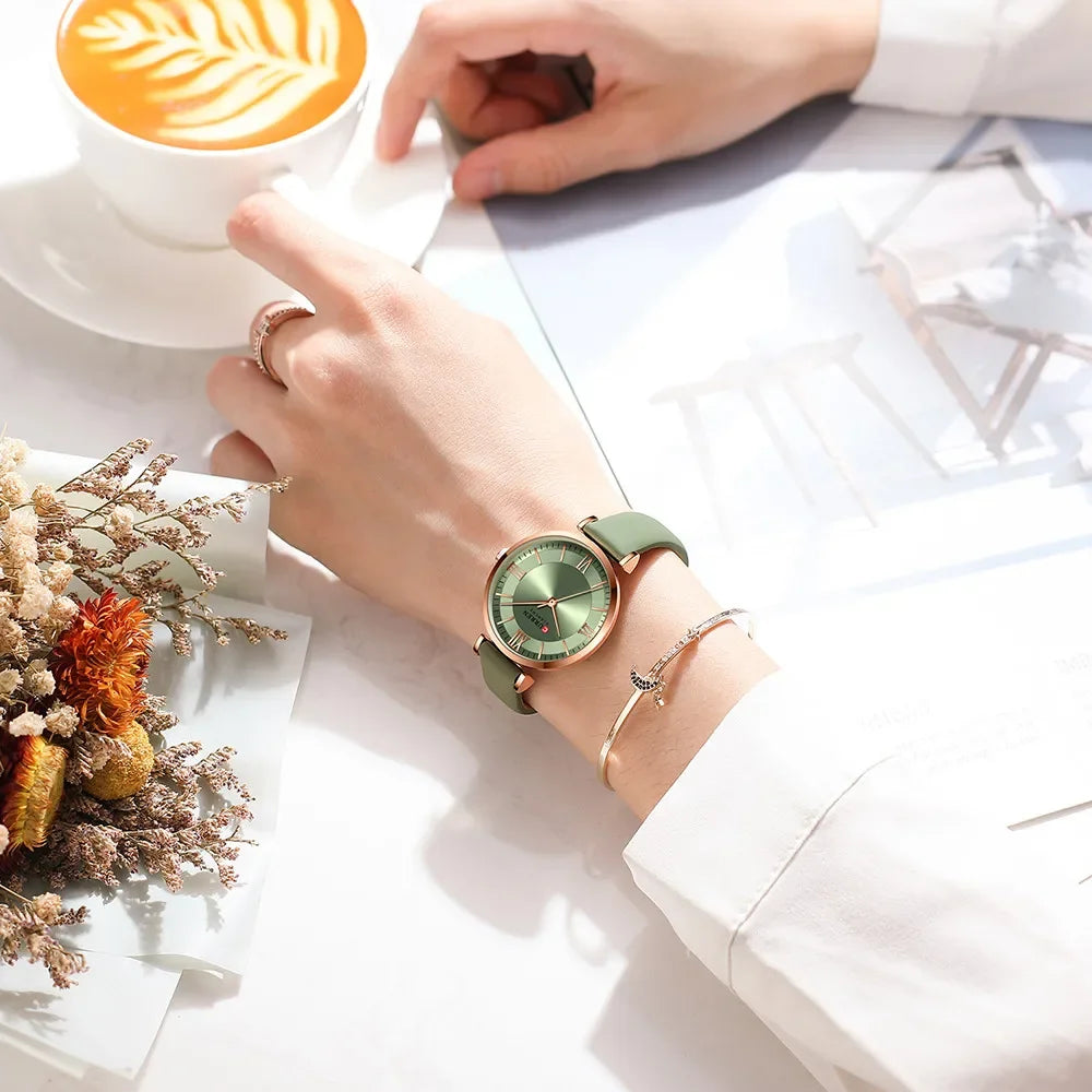 CURREN Women Watch Top Brand Luxury Original