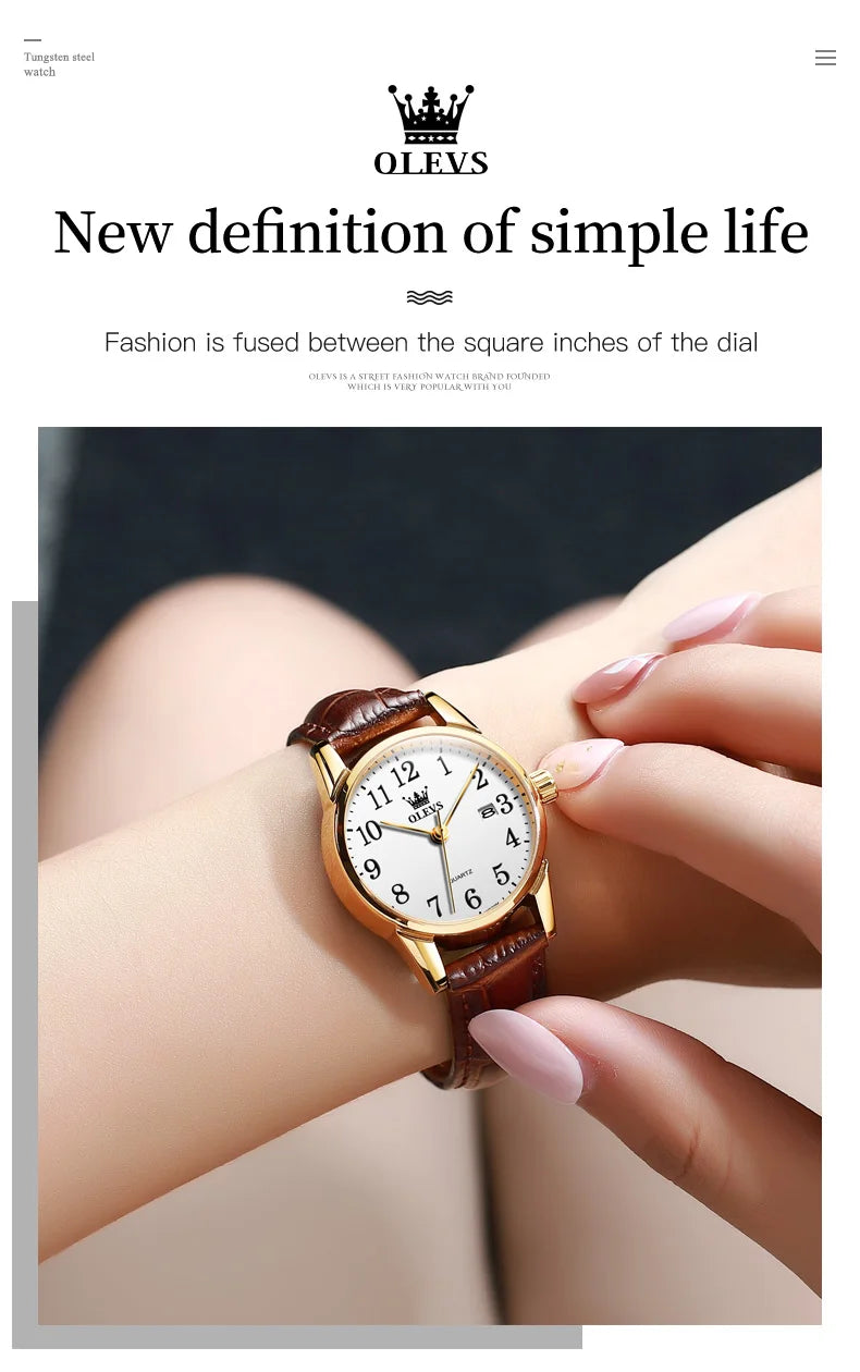 OLEVS - Brand Fashion Quartz female