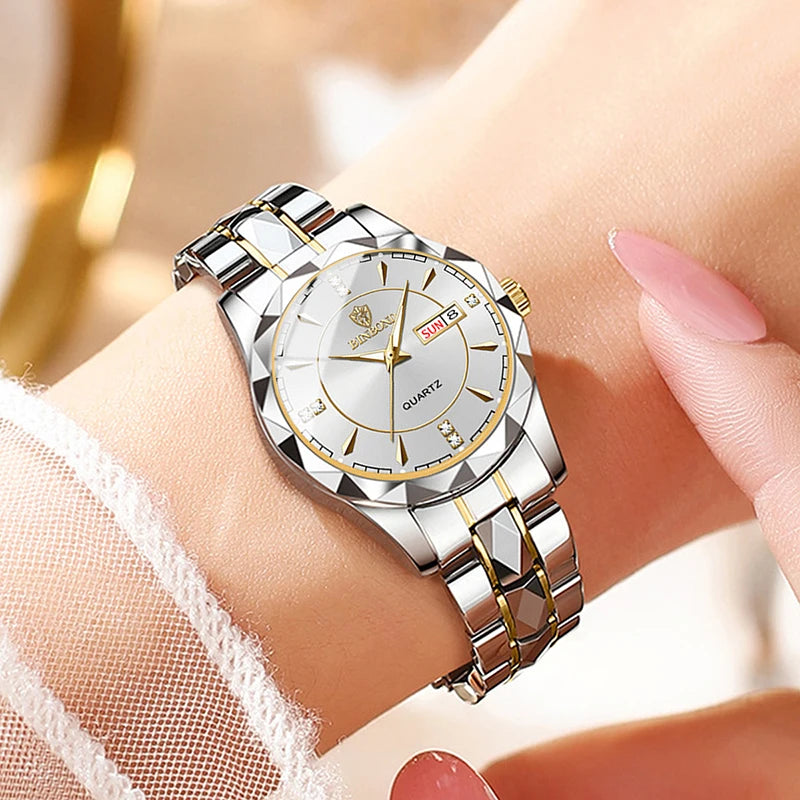 BINBONG - Women Watches Luxury Fashion Ladies Quartz