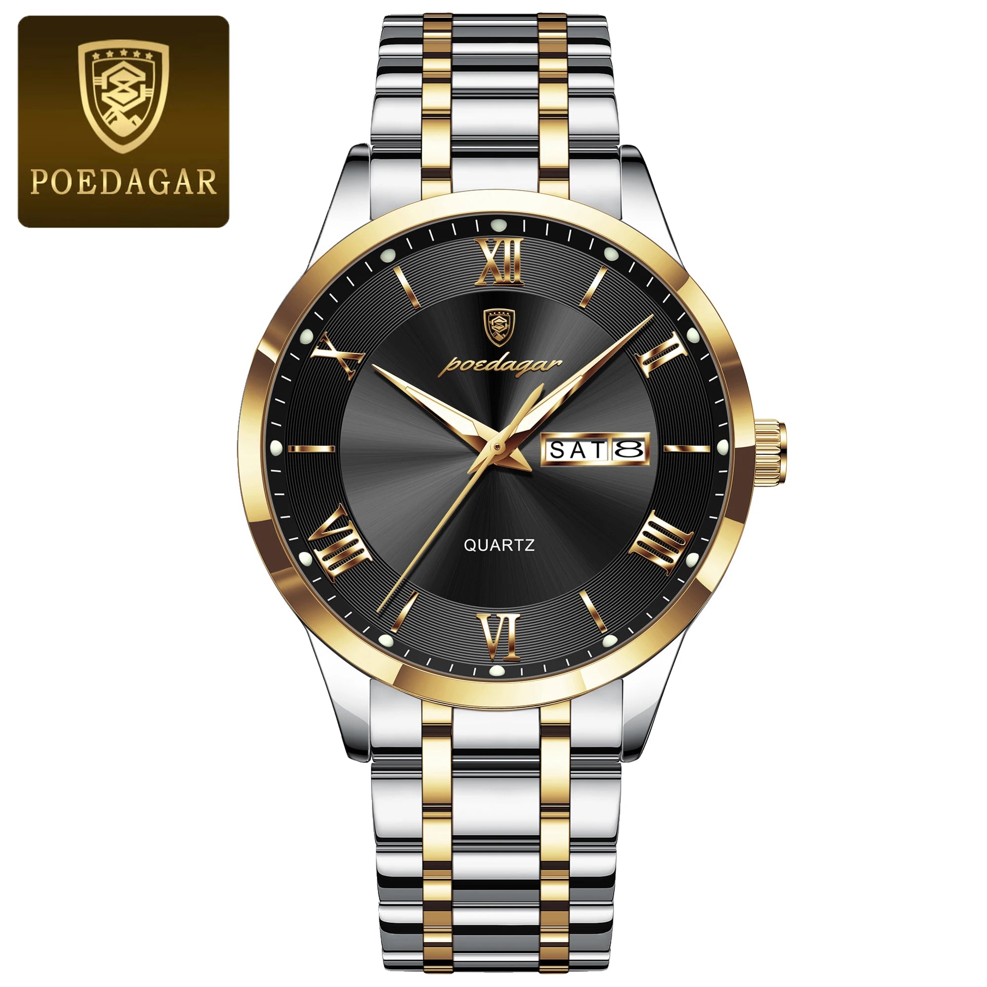 POEDAGAR - Man Wristwatch Stainless