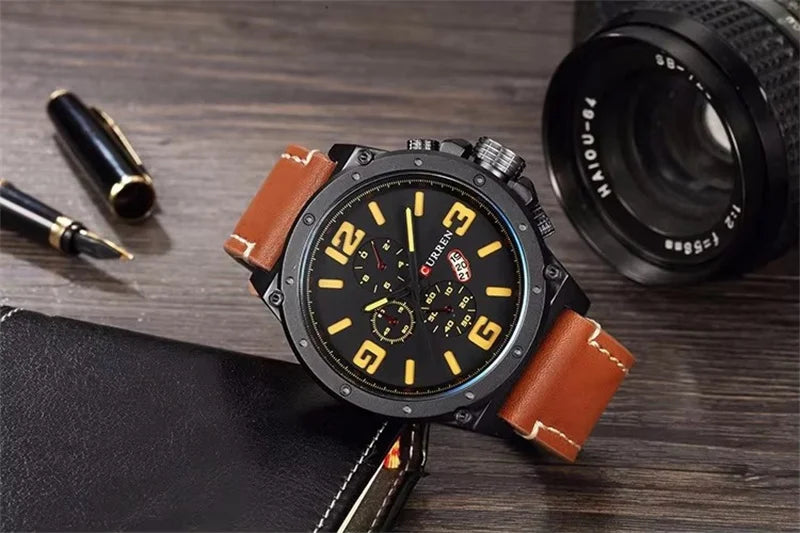 CURREN  Fashion&Casual Business Quartz