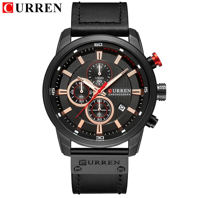 CURREN Fashion Date Quartz Men Watches Top Brand