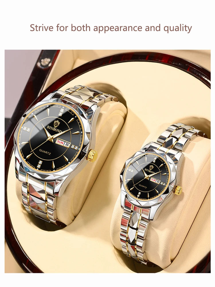 BINBONG - Women Watches Luxury Fashion Ladies Quartz