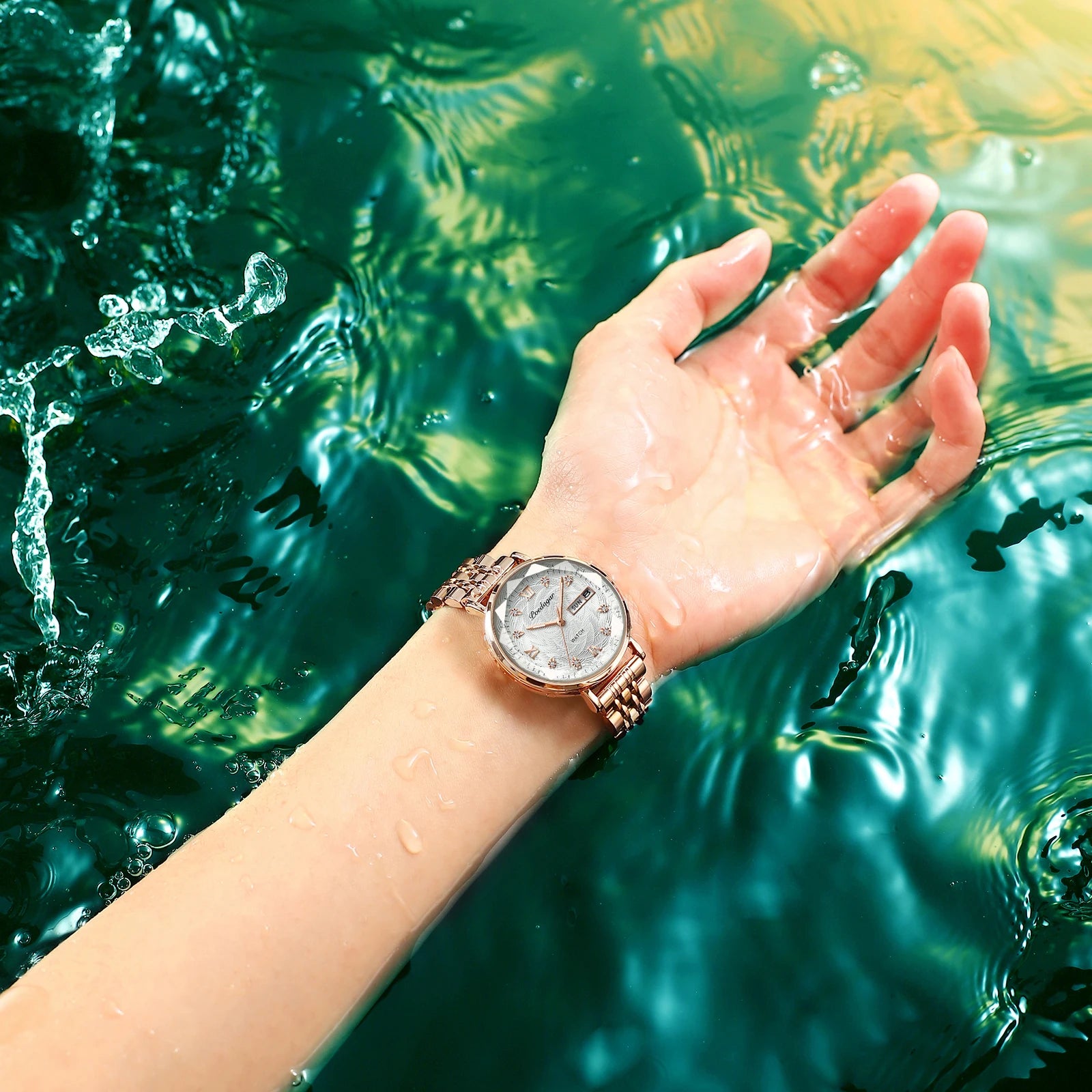 POEDAGAR Women Watch Stainless Steel