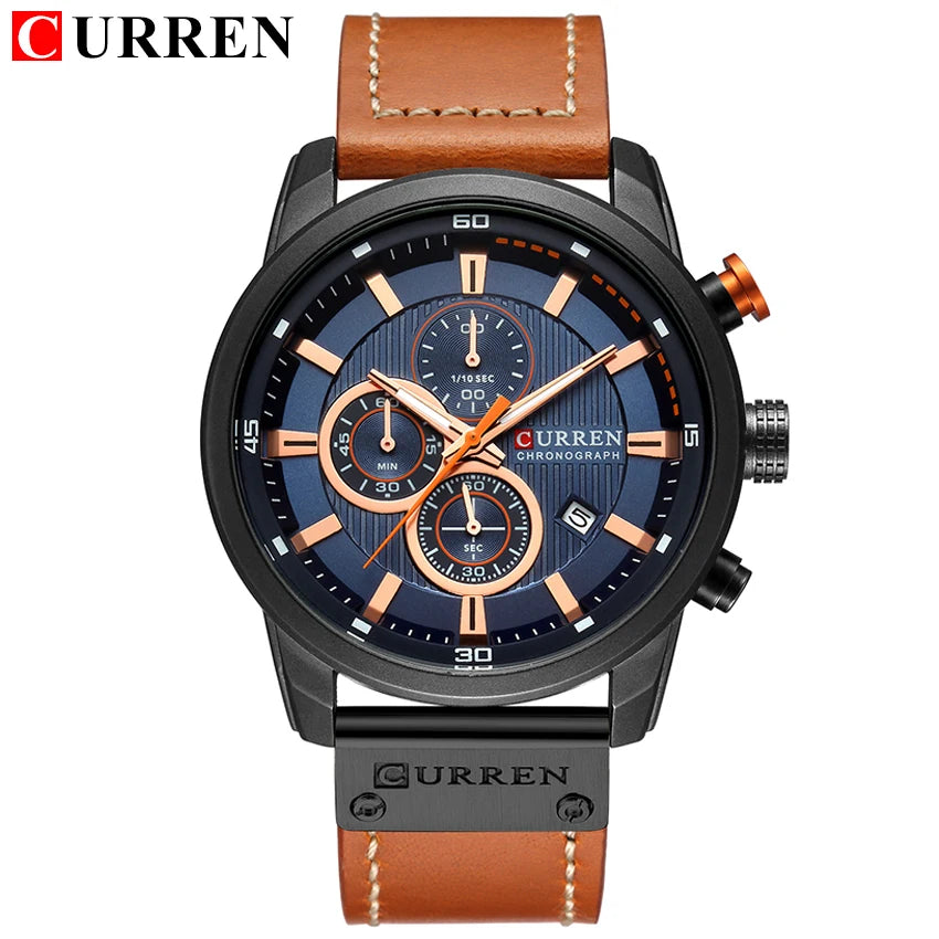 CURREN - Men’s Luxury Quartz Chronograph Watch