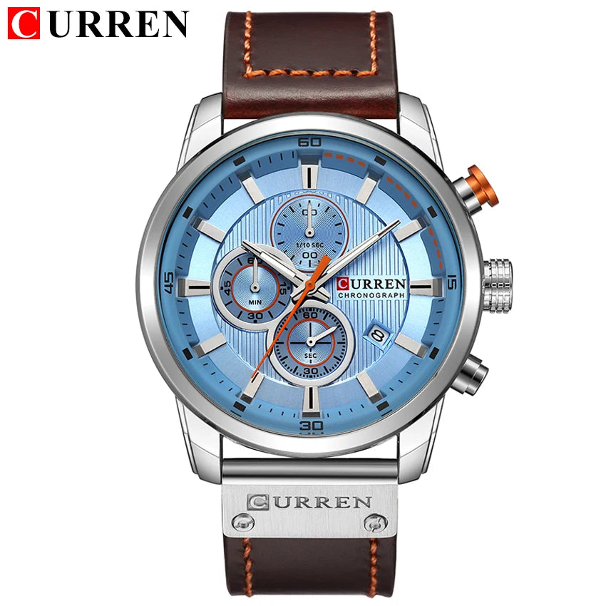 CURREN Fashion Date Quartz Men Watches Top Brand
