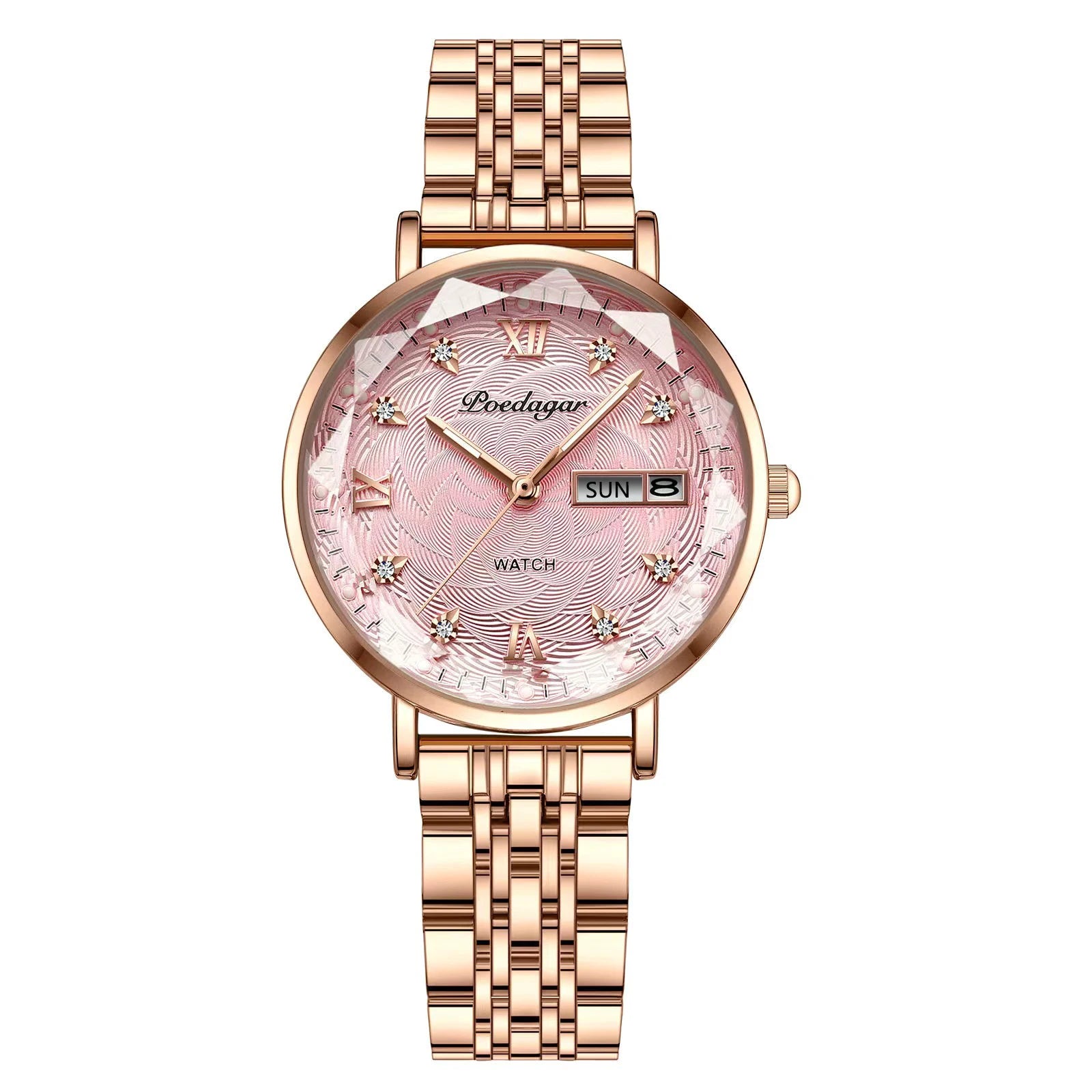 POEDAGAR Women Watch Stainless Steel