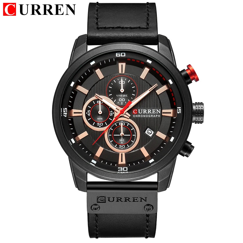 CURREN Fashion Date Quartz Men Watches Top Brand