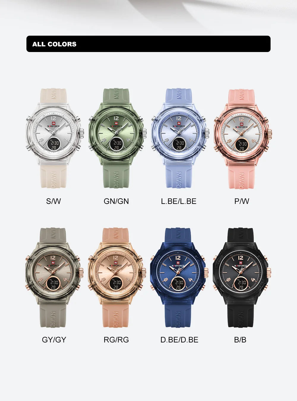 NAVIFORCE - Women's AMAZING Watch Outdoor Sports