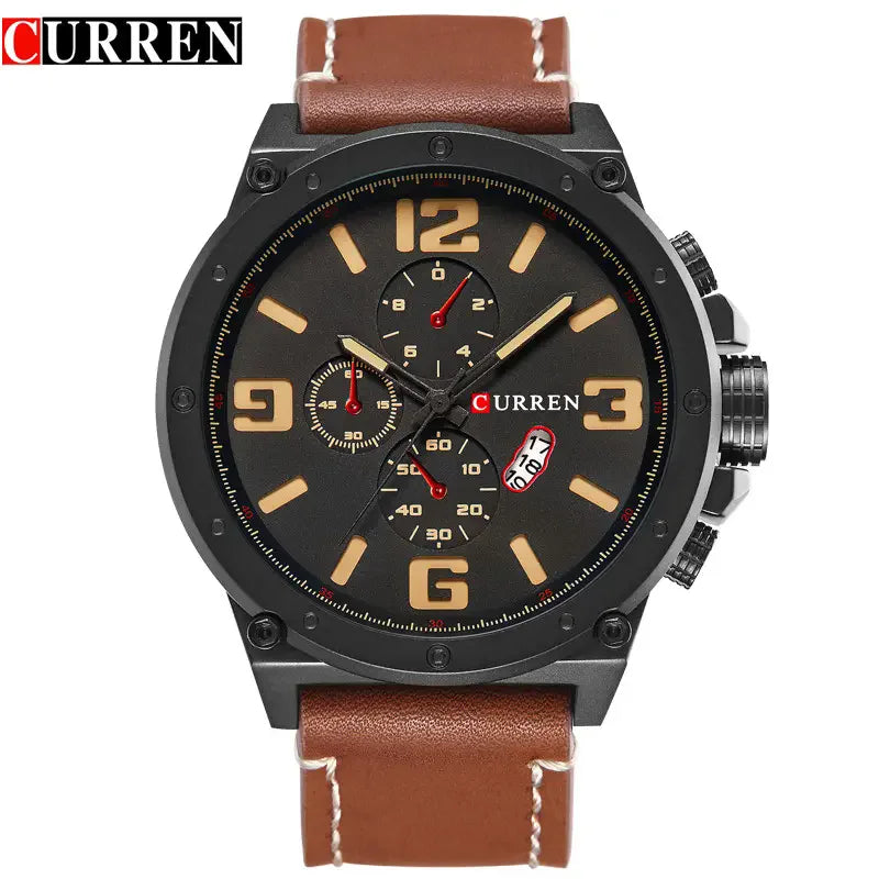 CURREN  Fashion&Casual Business Quartz