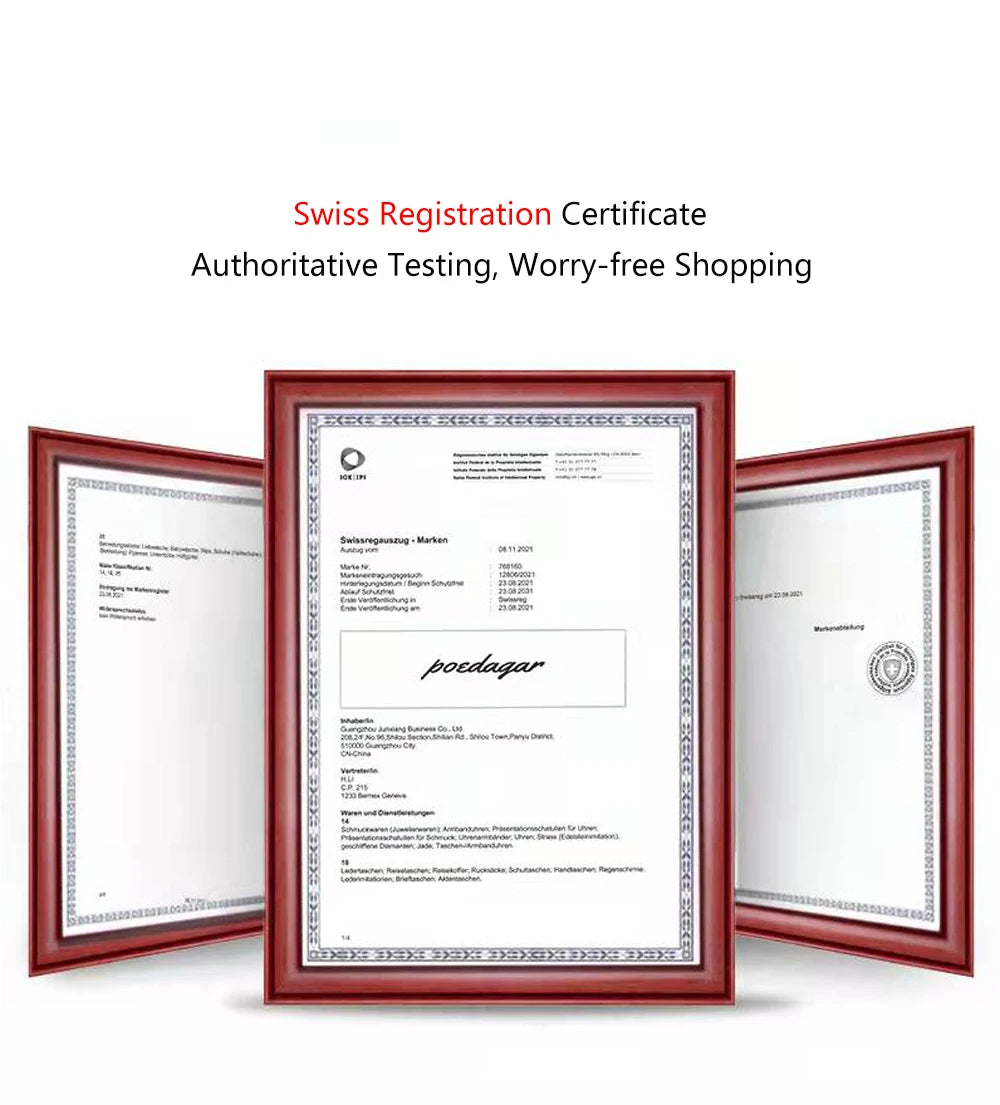 POEDAGAR Wristwatch Stainless Steel