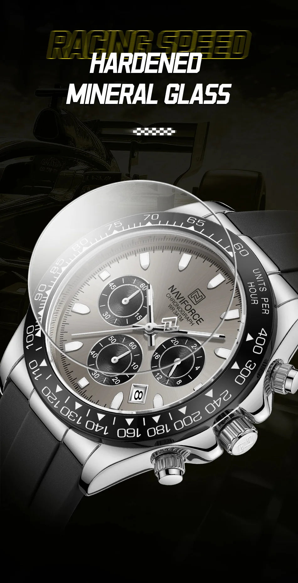 NAVIFORCE -  Luxury Men's Watch Waterproof