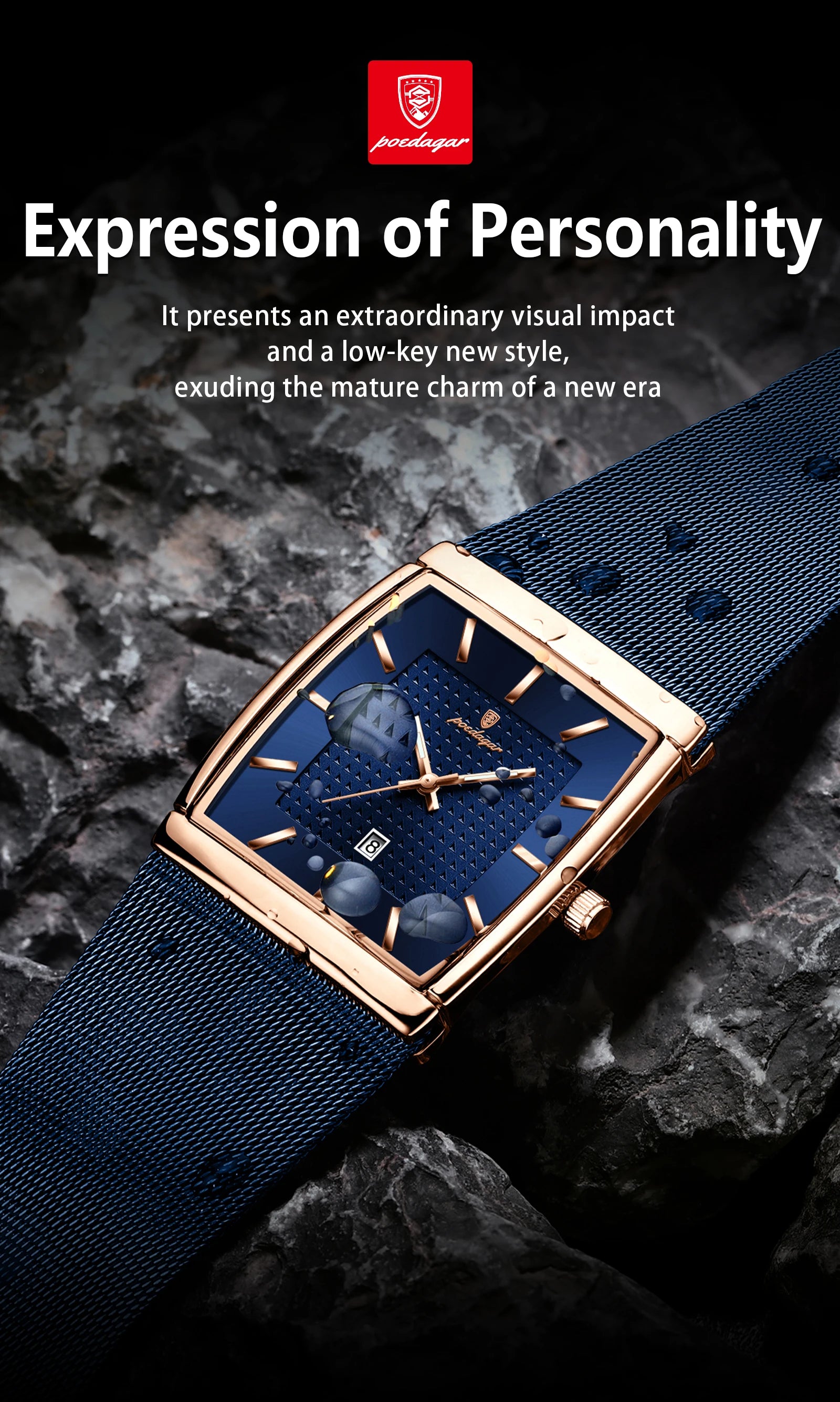 POEDAGAR - Top Original Men Watch