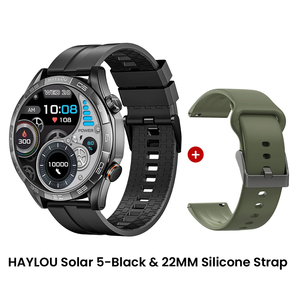 HAYLOU  - Solar 5 Voice Calling Smartwatch 1.58'