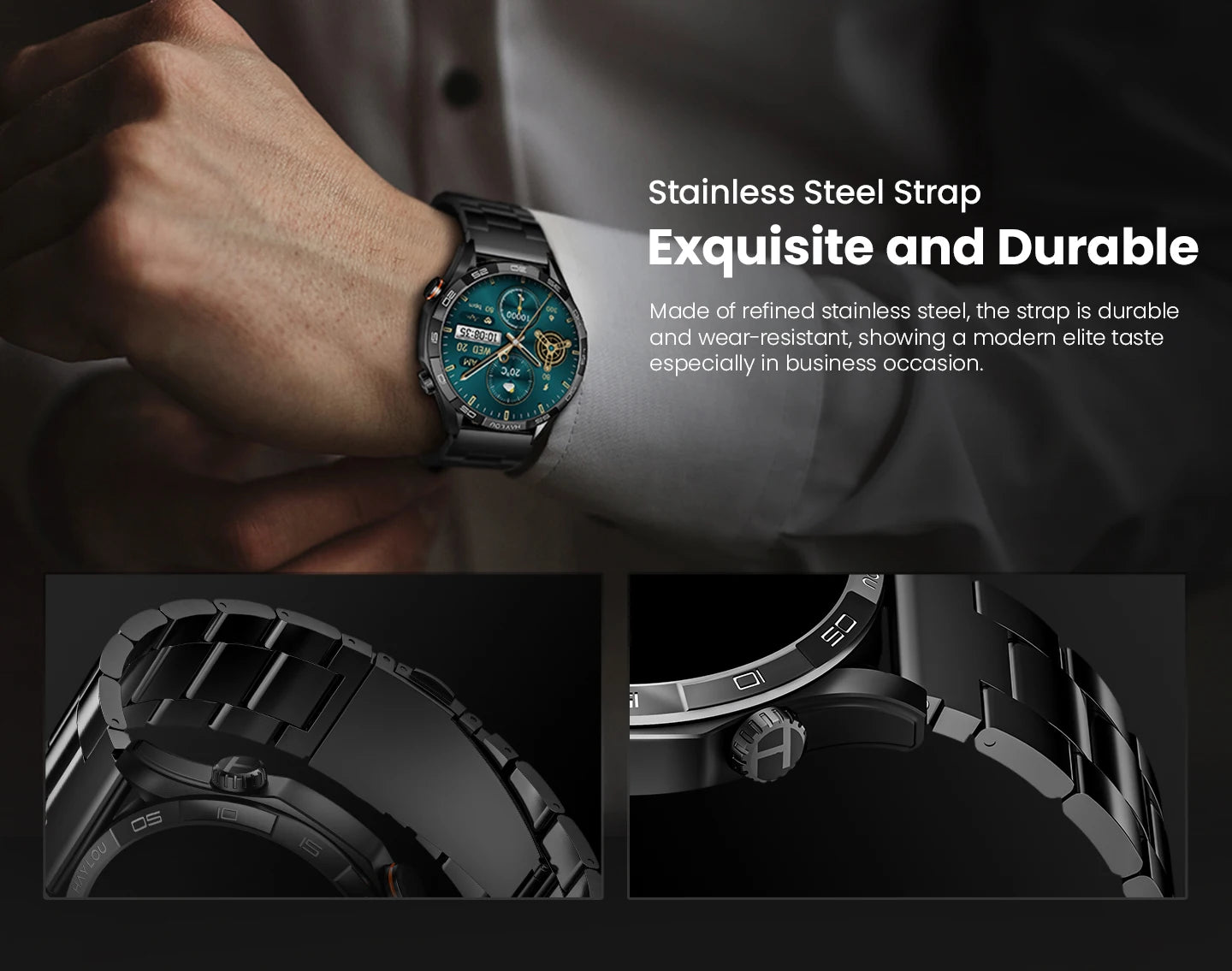 HAYLOU  - Solar 5 Voice Calling Smartwatch 1.58'