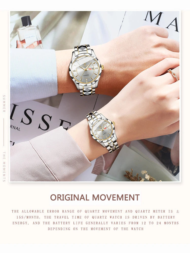 BINBONG - Women Watches Luxury Fashion Ladies Quartz