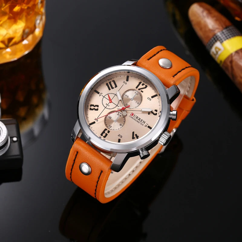 CURREN  Fashion&Casual Business Quartz
