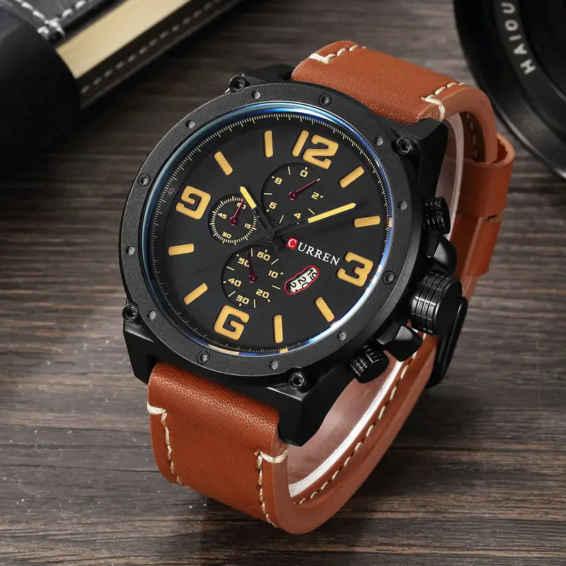 CURREN  Fashion&Casual Business Quartz